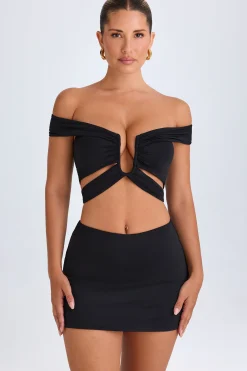 Oh Polly Skirts & Skorts | Co-Ords^Mid-Rise Micro Mini Skirt in Black
