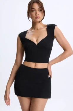 Oh Polly Skirts & Skorts | Co-Ords^Mid-Rise Micro Mini Skirt in Black