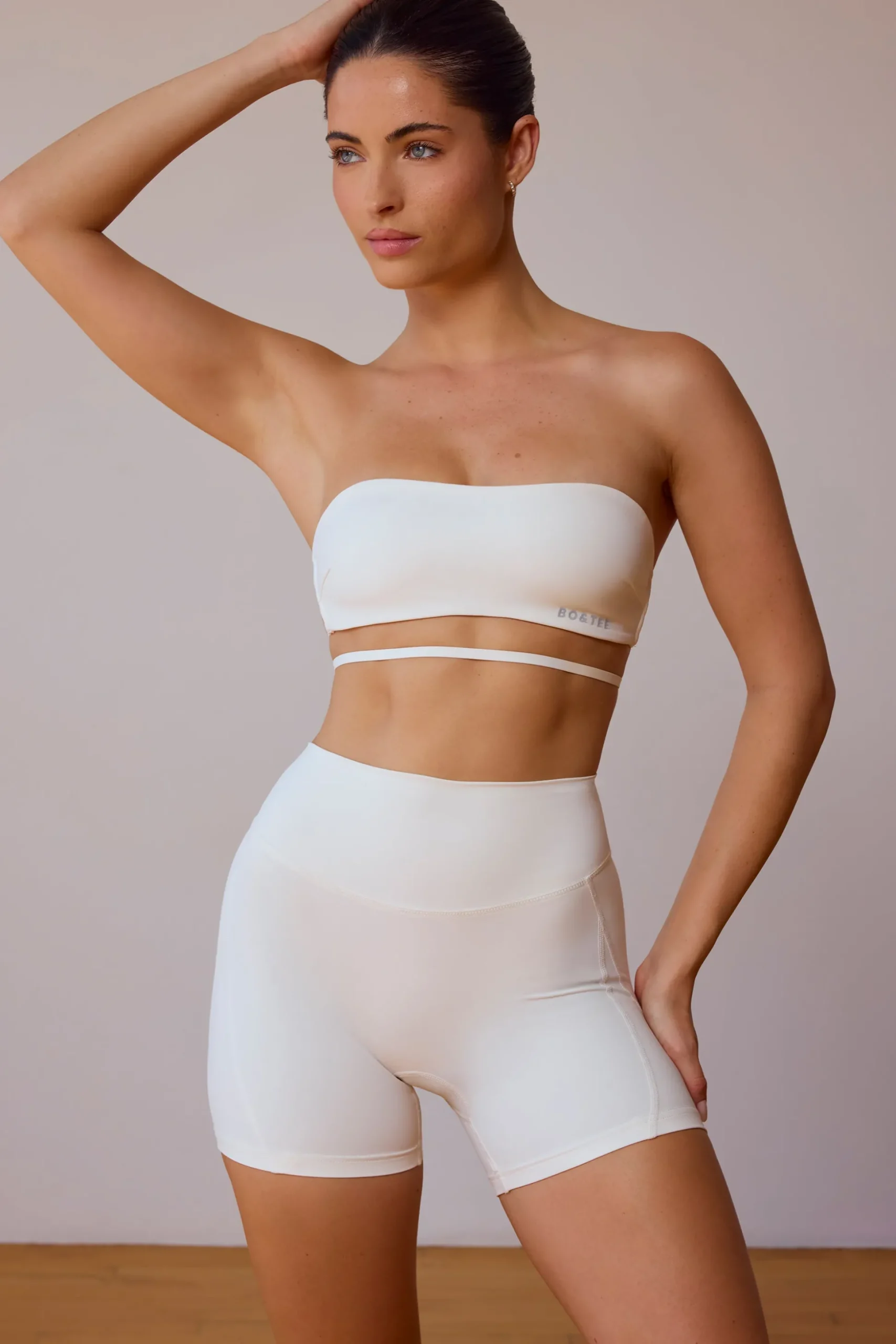 Oh Polly Matching Sets | Shorts^Mini Shorts in Soft White SoftWhite
