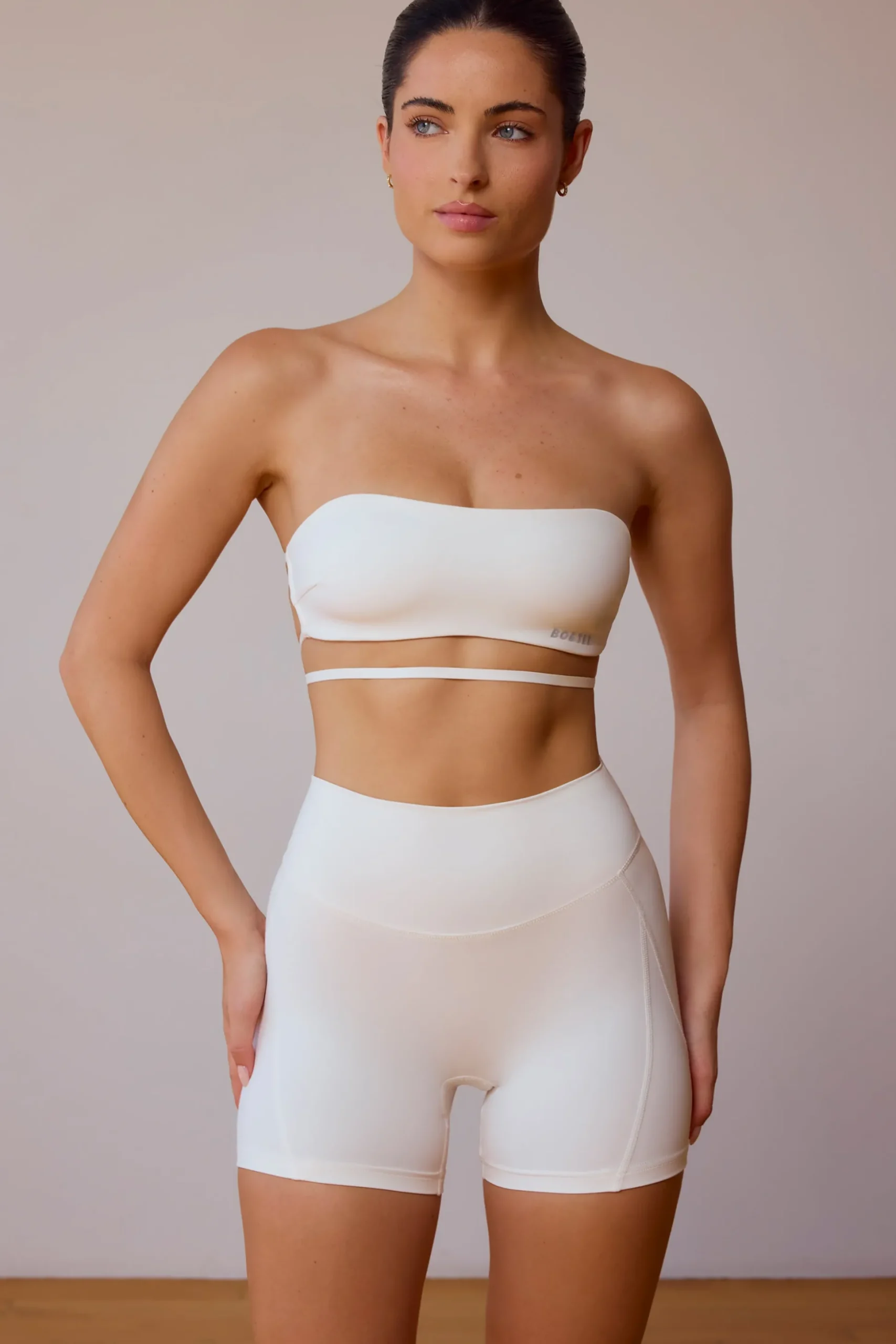 Oh Polly Matching Sets | Shorts^Mini Shorts in Soft White SoftWhite