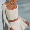Oh Polly Skirts & Skorts | Elevated Essentials^Mini Skort in Ivory