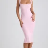 Oh Polly Wedding Guest | Graduation Dresses^Modal Lace-Trim Midaxi Dress in Soft Pink SoftPink