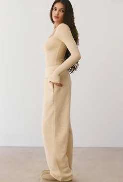 Oh Polly Women'S Clothing Sale - $65 And Under | Women'S Clothing Sale - $40 And Under^Modal Rib Long Sleeve Crop Top in Cashmere