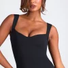 Oh Polly Co-Ords | Tops^Modal Sweetheart-Neck Top in Black