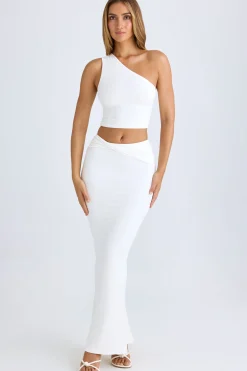 Oh Polly Skirts & Skorts | Co-Ords^Modal Twist-Front Maxi Skirt in White