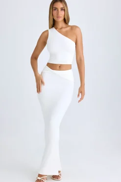 Oh Polly Skirts & Skorts | Co-Ords^Modal Twist-Front Maxi Skirt in White