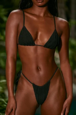 Oh Polly Women'S Clothing Sale - $65 And Under | Women'S Clothing Sale - $40 And Under^Multi-wear Triangle Bikini Top in Black