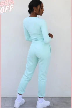 Oh Polly Women'S Clothing Sale - $65 And Under | Women'S Clothing Sale - $40 And Under^On The Run Classic Joggers in Mint