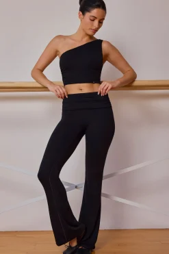Oh Polly Matching Sets | Tops^One-Shoulder Twisted Tank Top in Black
