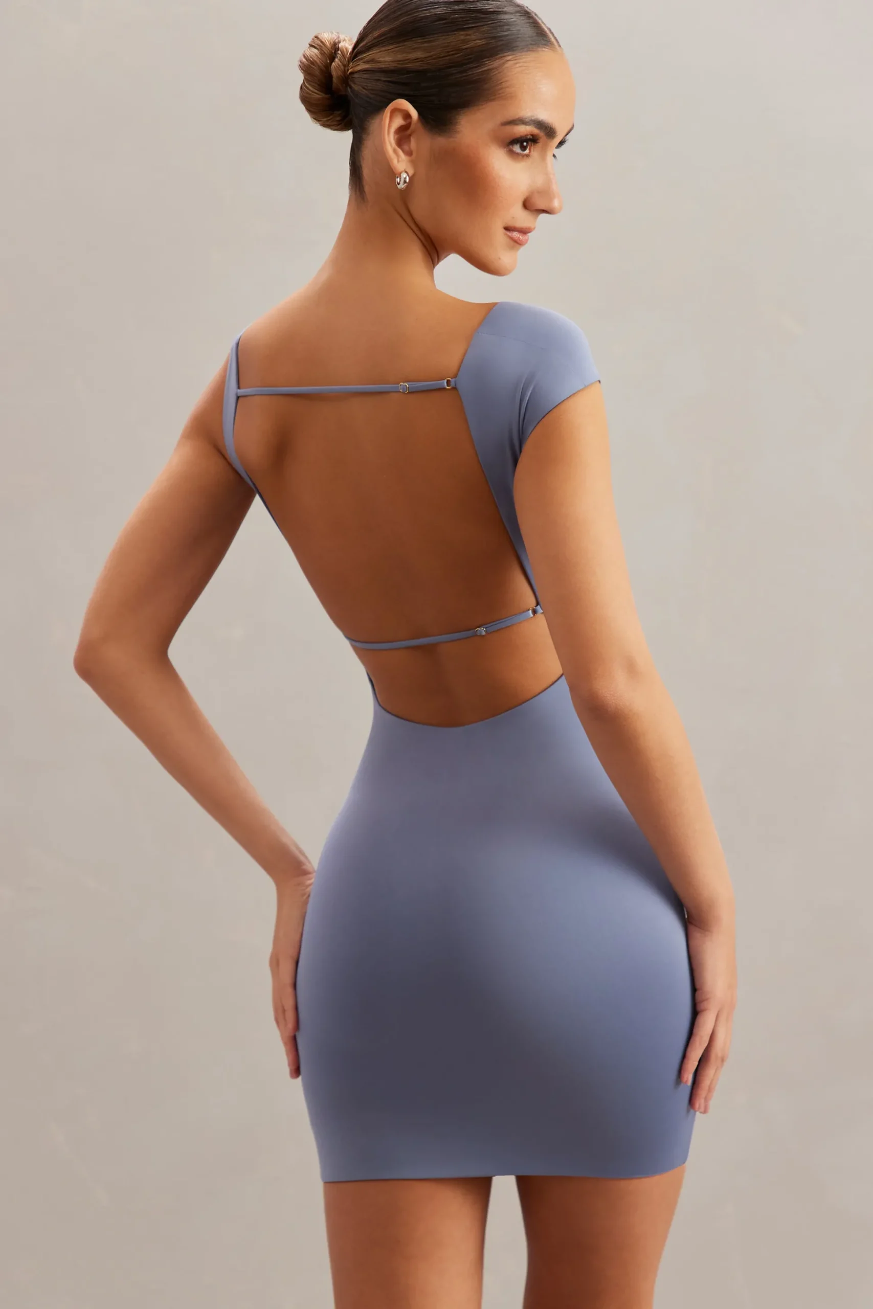 Oh Polly Women'S Clothing Sale - $65 And Under | Women'S Clothing Sale - $40 And Under^Open Back Mini Dress in Blue