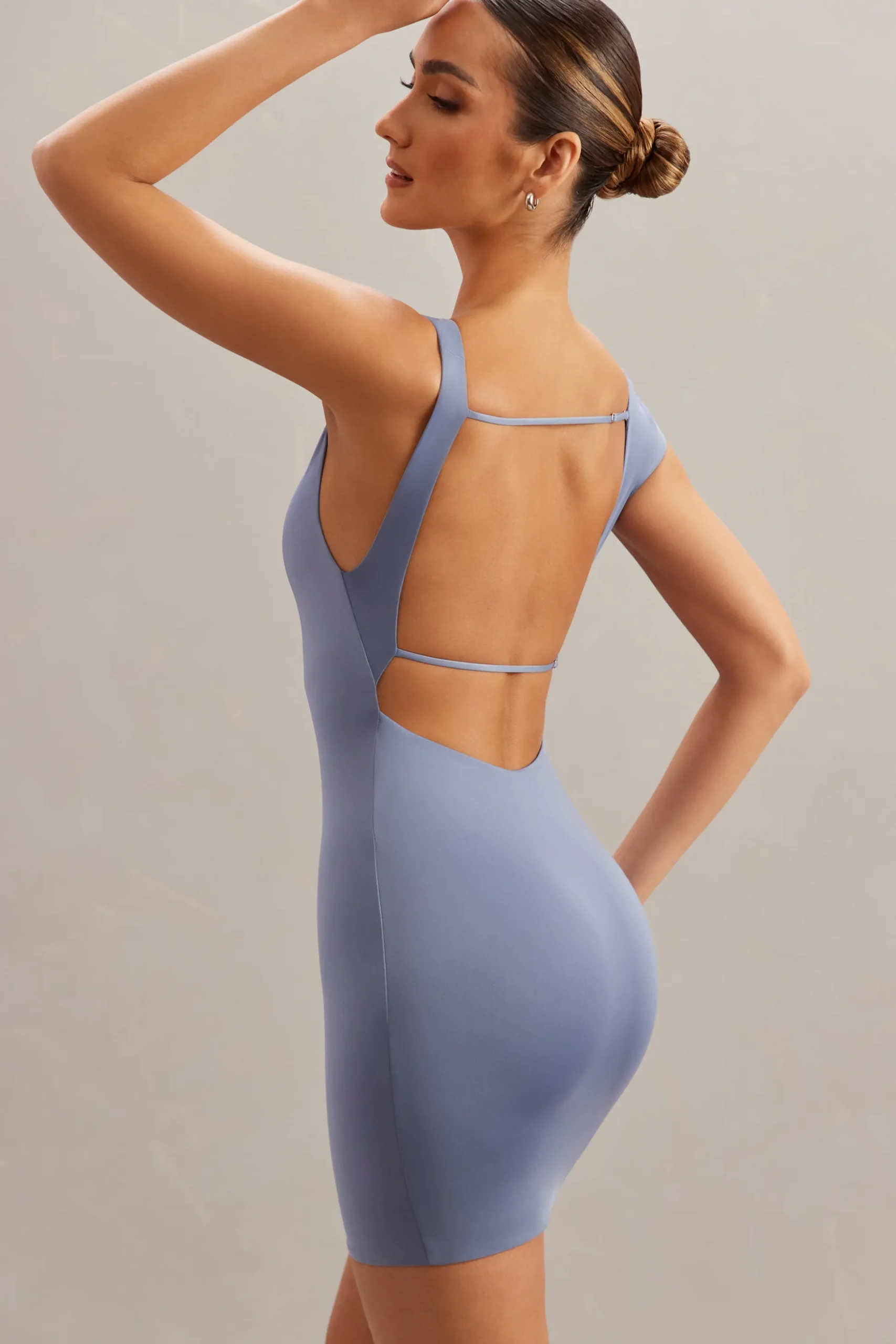 Oh Polly Women'S Clothing Sale - $65 And Under | Women'S Clothing Sale - $40 And Under^Open Back Mini Dress in Blue