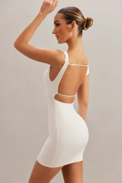 Oh Polly Women'S Clothing Sale - $65 And Under | Women'S Clothing Sale - $40 And Under^Open Back Mini Dress in Ivory
