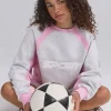 Oh Polly Sweatshirts | Matching Sets^Oversized Colourblock Sweatshirt in Grey Marl GreyMarl