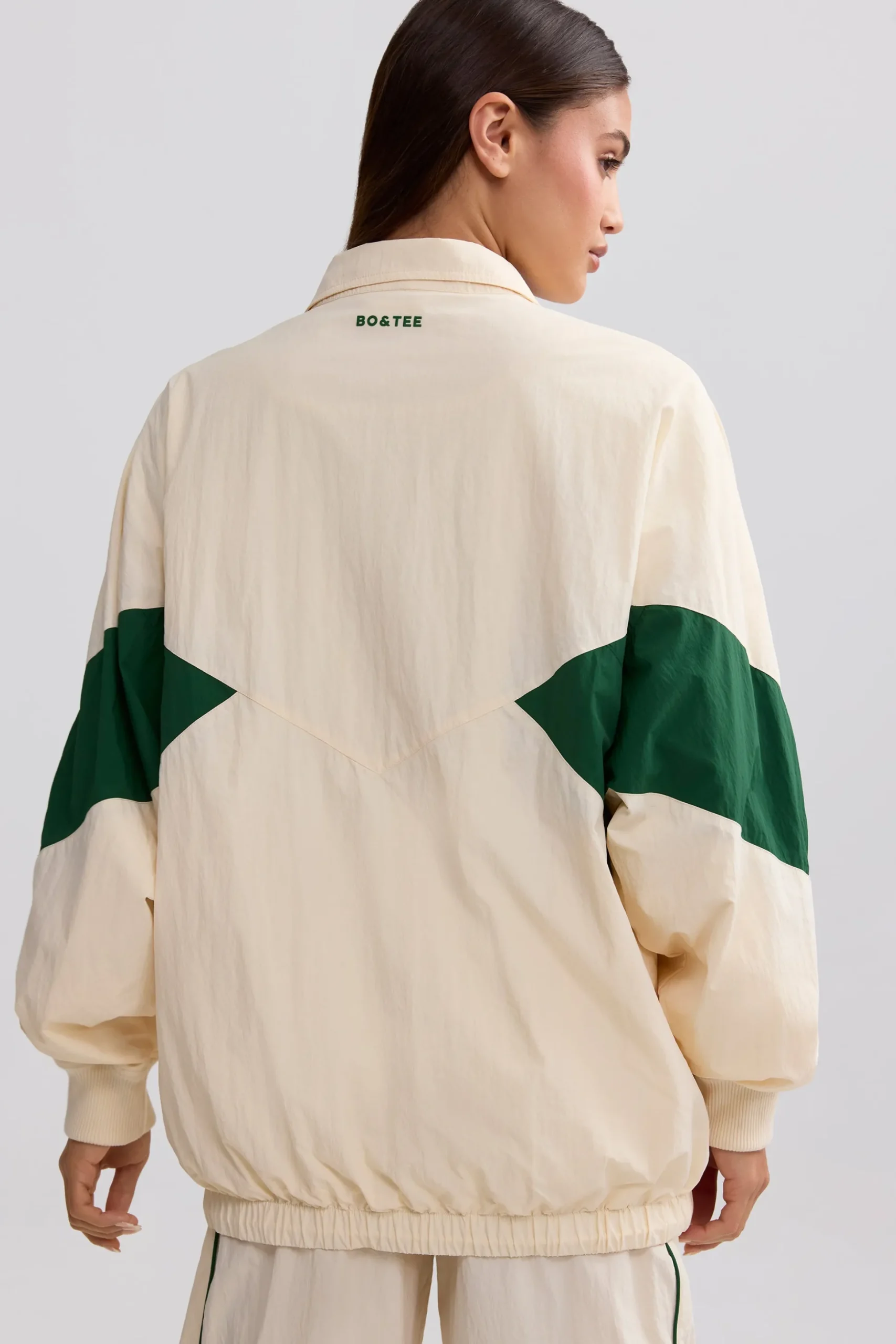 Oh Polly Tracksuits | Matching Sets^Oversized Colourblock Track Jacket in Marble
