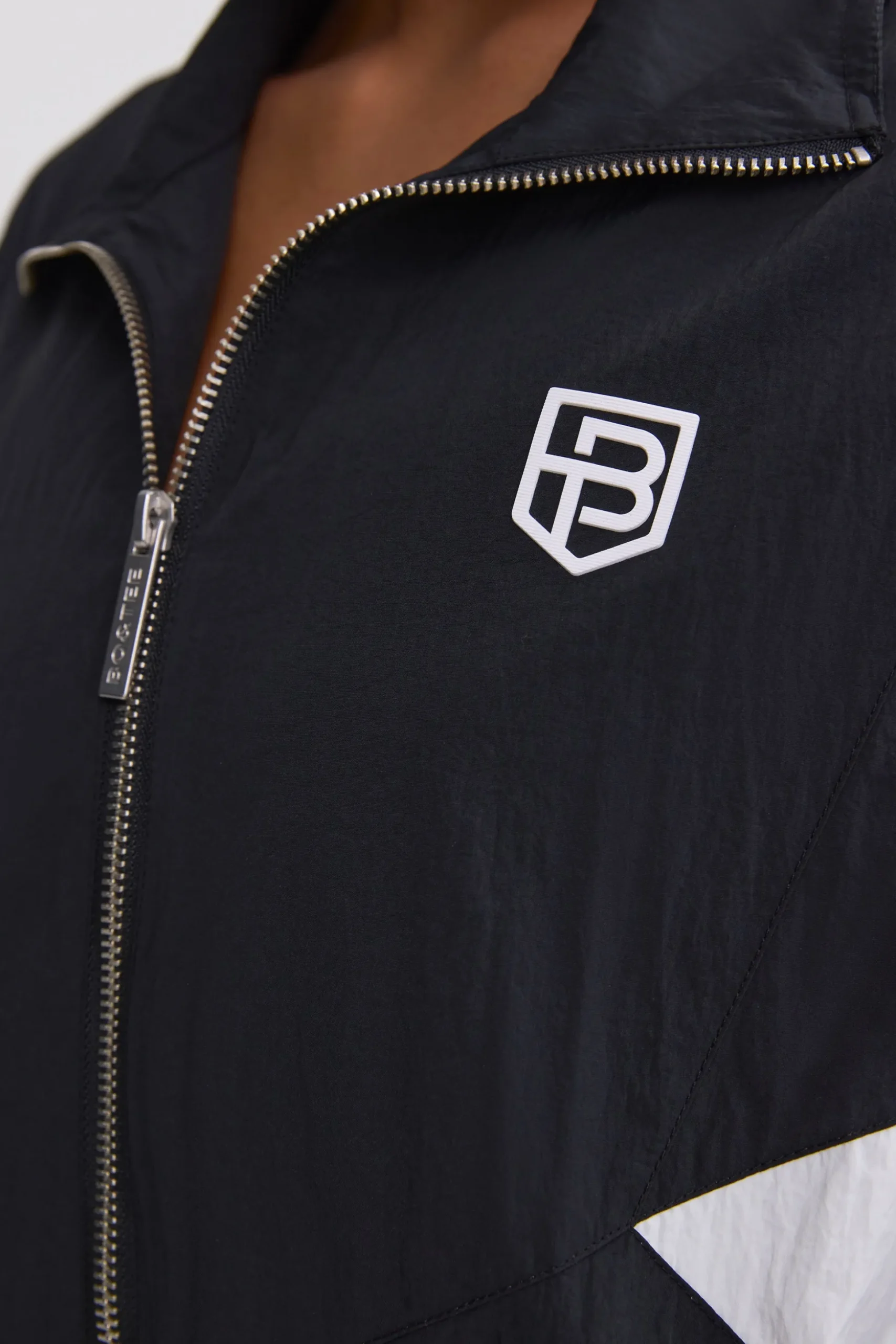 Oh Polly Tracksuits | Matching Sets^Oversized Colourblock Track Jacket in Black