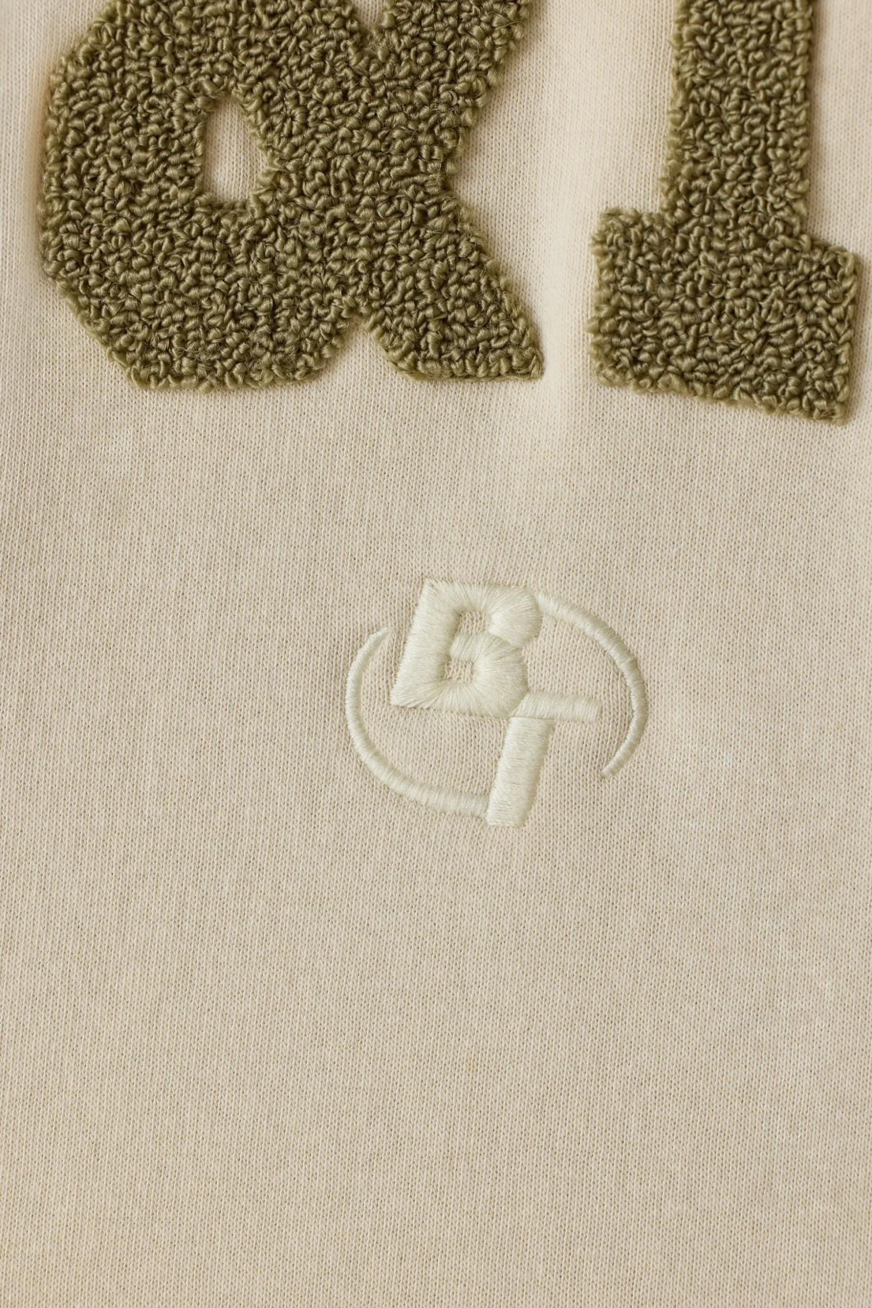 Oh Polly Tracksuits | Sweatshirts^Oversized Crew Neck Sweatshirt in Bone