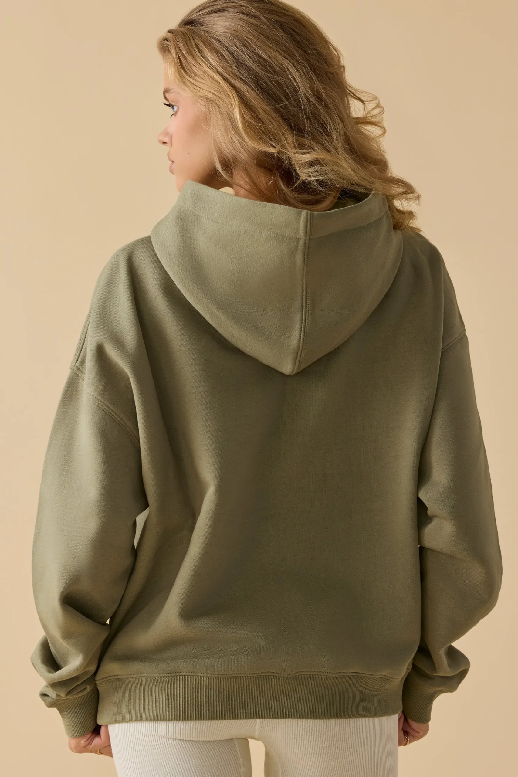 Oh Polly Tracksuits | Sweatshirts^Oversized Hooded Sweatshirt in Soft Olive SoftOlive