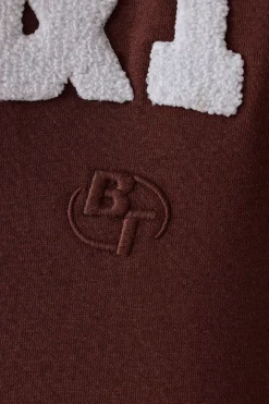 Oh Polly Tracksuits | Sweatshirts^Oversized Hooded Sweatshirt in Mahogany