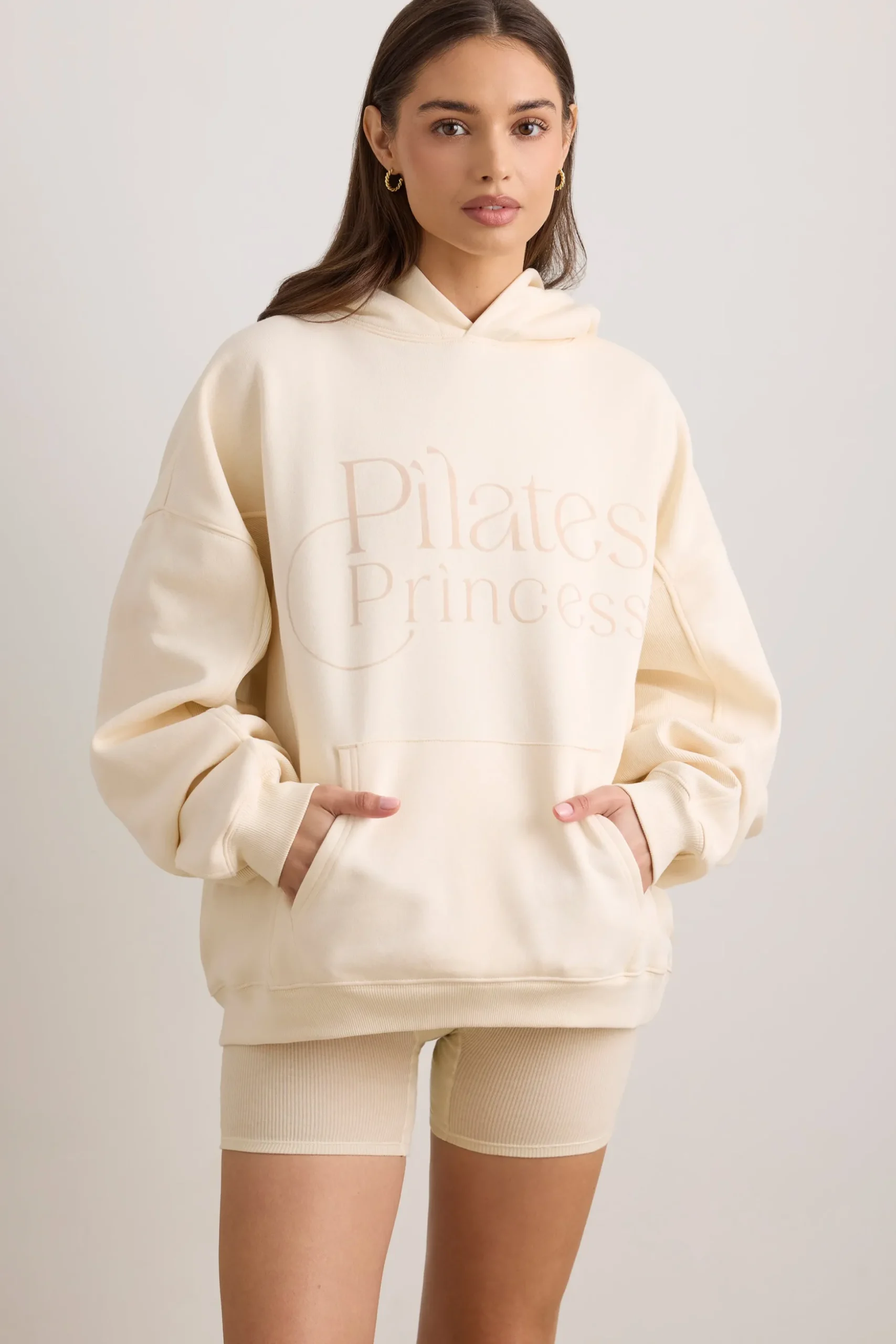 Oh Polly Women'S Clothing Sale - $65 And Under | Women'S Clothing Sale - $40 And Under^Oversized Hooded Sweatshirt in Vanilla