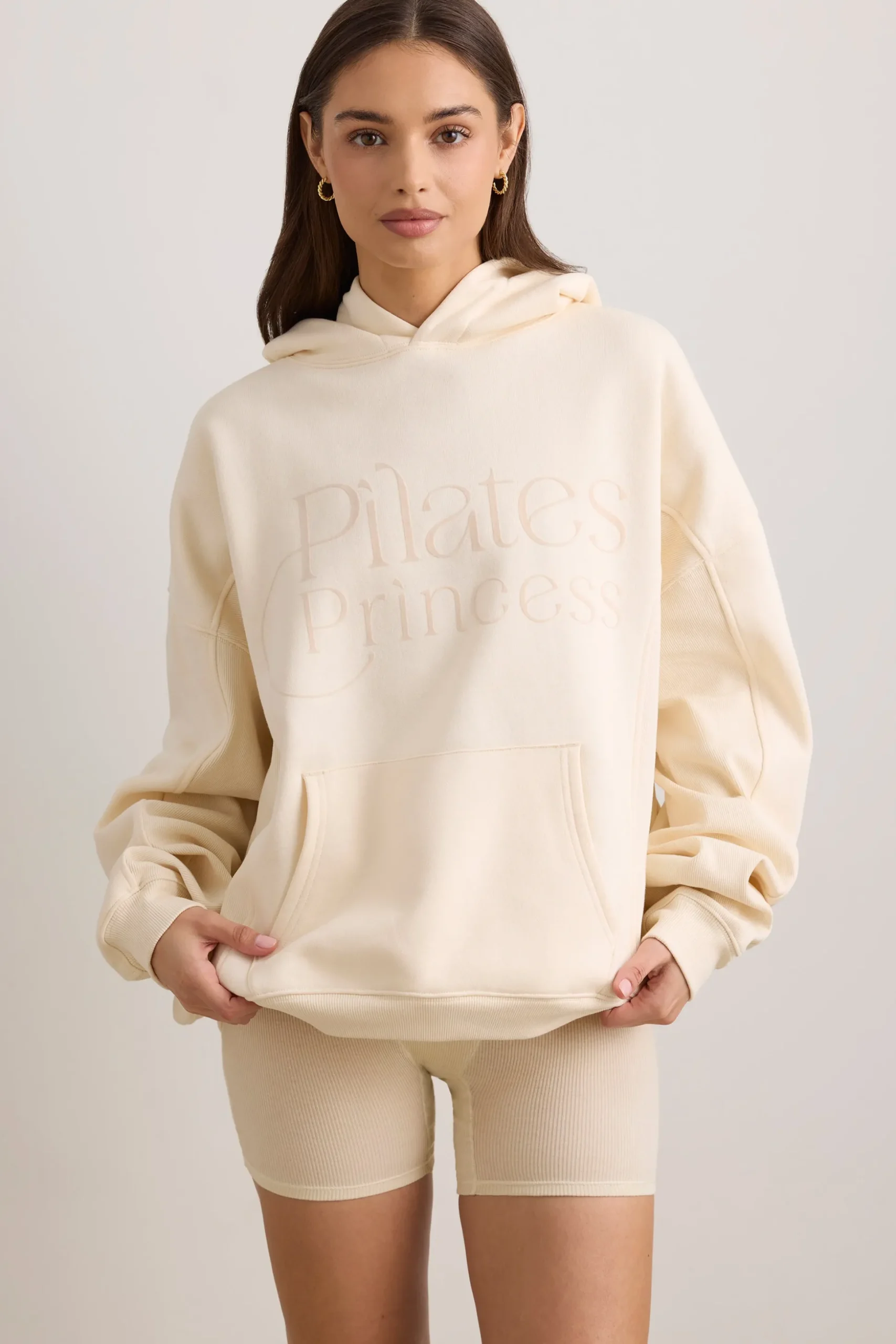 Oh Polly Women'S Clothing Sale - $65 And Under | Women'S Clothing Sale - $40 And Under^Oversized Hooded Sweatshirt in Vanilla