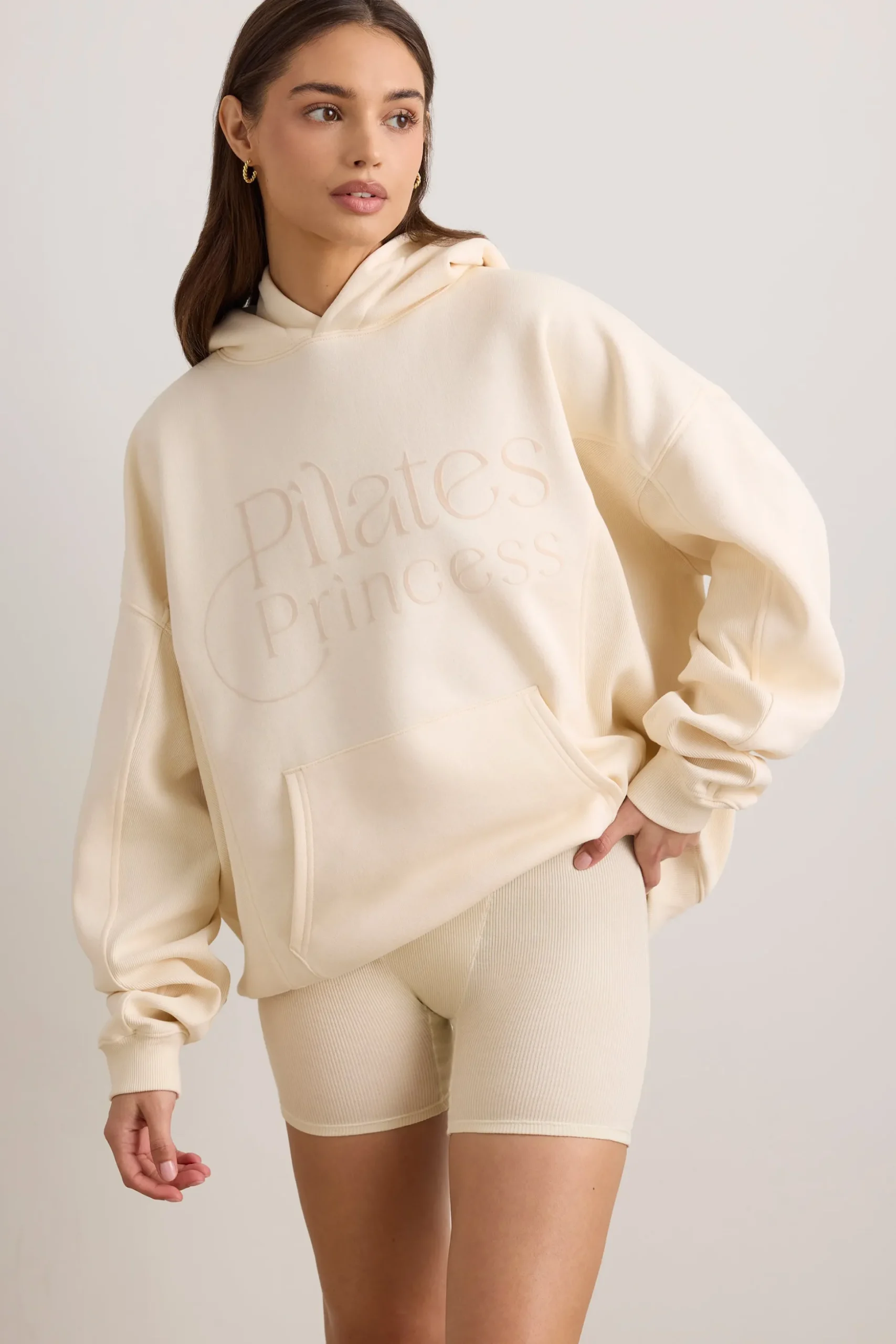 Oh Polly Women'S Clothing Sale - $65 And Under | Women'S Clothing Sale - $40 And Under^Oversized Hooded Sweatshirt in Vanilla