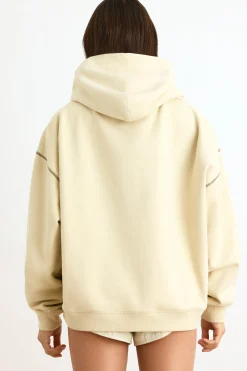 Oh Polly Sweatshirts | Matching Sets^Oversized Hoodie in Bone