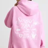 Oh Polly Tracksuits | Sweatshirts^Oversized Hoodie in Bubblegum Pink BubblegumPink