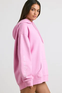 Oh Polly Tracksuits | Sweatshirts^Oversized Hoodie in Bubblegum Pink BubblegumPink