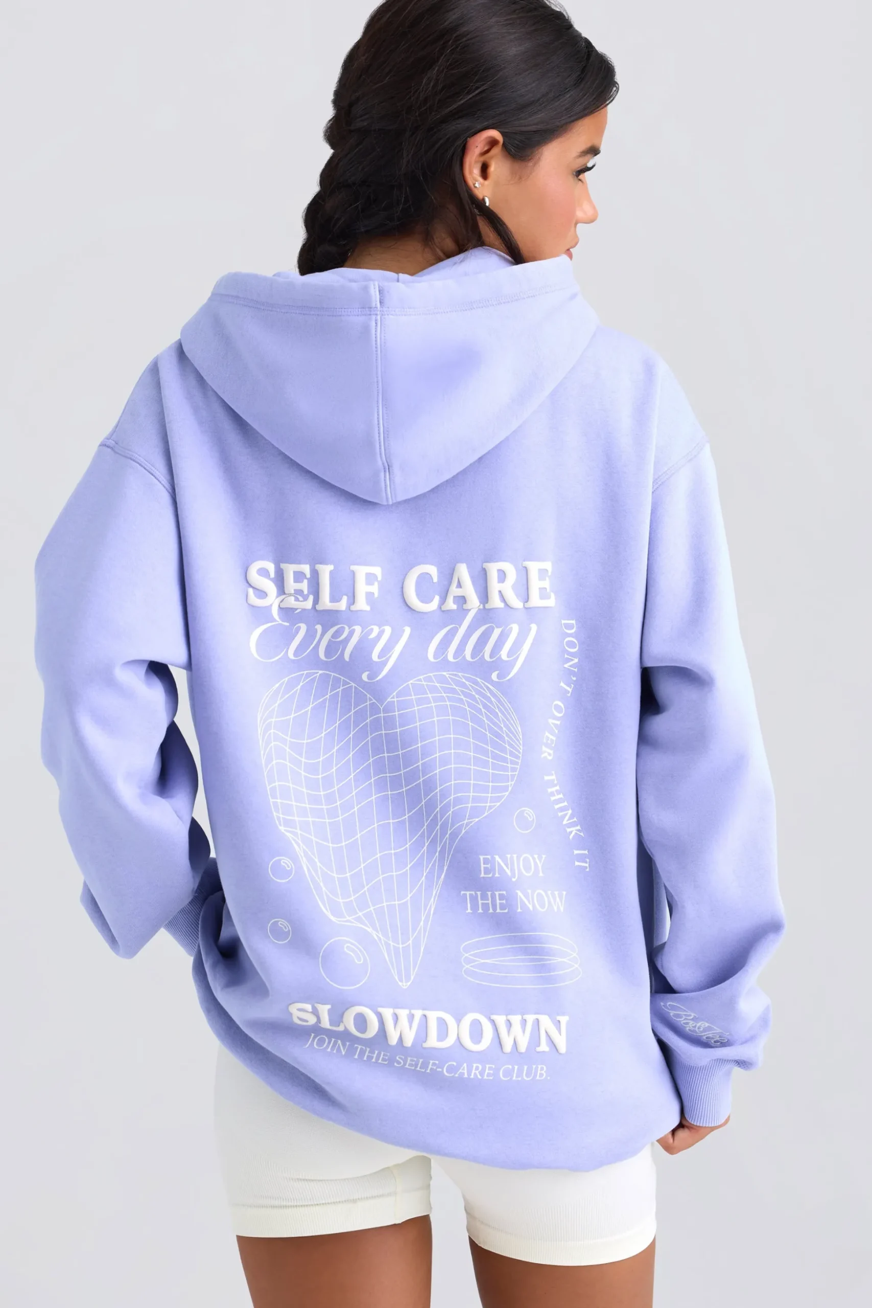Oh Polly Tracksuits | Sweatshirts^Oversized Hoodie in Periwinkle