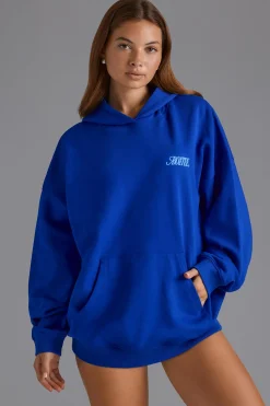 Oh Polly Tracksuits | Sweatshirts^Oversized Hoodie in Royal Blue RoyalBlue