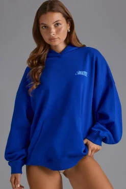 Oh Polly Tracksuits | Sweatshirts^Oversized Hoodie in Royal Blue RoyalBlue