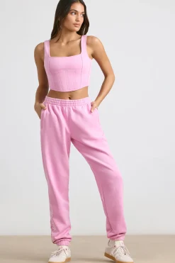 Oh Polly Tracksuits | Matching Sets^Oversized Joggers in Bubblegum Pink BubblegumPink
