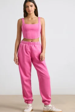 Oh Polly Tracksuits | Matching Sets^Oversized Joggers in Hot Pink HotPink