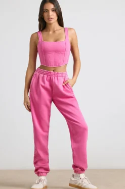 Oh Polly Tracksuits | Matching Sets^Oversized Joggers in Hot Pink HotPink