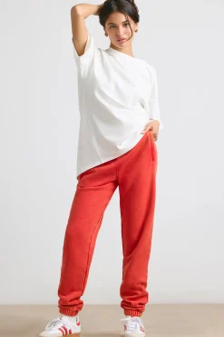Oh Polly Tracksuits | Matching Sets^Oversized Joggers in Red
