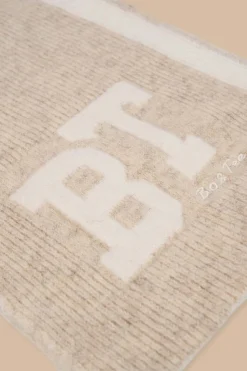 Oh Polly Knitwear^Oversized Knit Scarf in Cream Marl CreamMarl