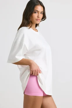 Oh Polly Tee'S & Tanks | Matching Sets^Oversized Short-Sleeve T-shirt in White