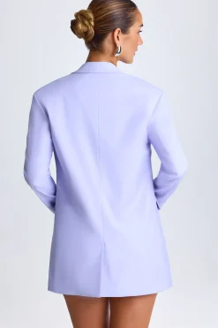 Oh Polly Outerwear | Fall Outfits^Oversized Single-Breasted Blazer in Soft Lilac SoftLilac