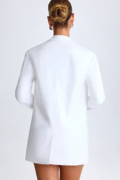 Oh Polly Fall Outfits | Outerwear^Oversized Single-Breasted Blazer in White