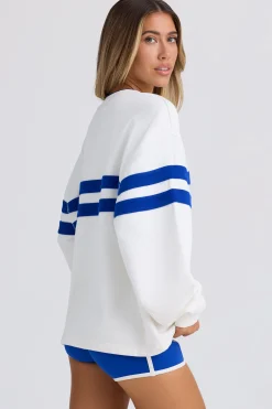Oh Polly Tracksuits | Sweatshirts^Oversized Sweatshirt in White