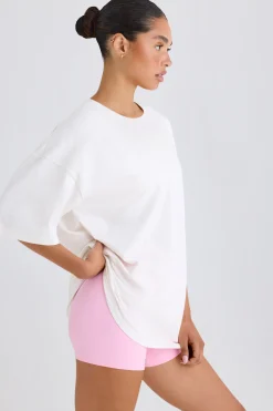 Oh Polly Tee'S & Tanks^Oversized T-Shirt in White