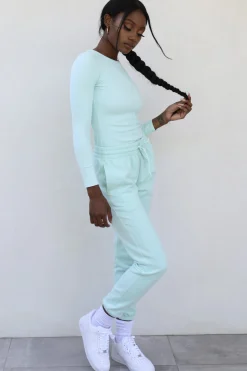 Oh Polly Women'S Clothing Sale - $65 And Under | Women'S Clothing Sale - $40 And Under^Petite Classic Joggers in Mint