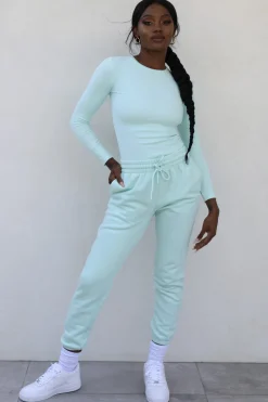 Oh Polly Women'S Clothing Sale - $65 And Under | Women'S Clothing Sale - $40 And Under^Petite Classic Joggers in Mint