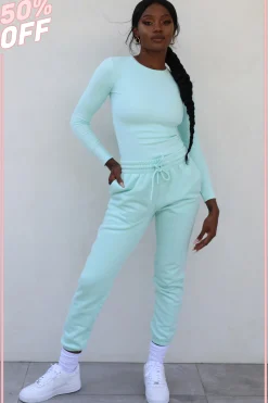 Oh Polly Women'S Clothing Sale - $65 And Under | Women'S Clothing Sale - $40 And Under^Petite Classic Joggers in Mint