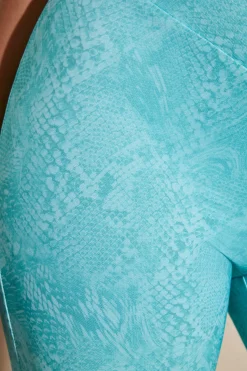 Oh Polly Women'S Clothing Sale - $65 And Under | Women'S Clothing Sale - $40 And Under^Petite Detail Flare Trousers in Teal Print TealPrint