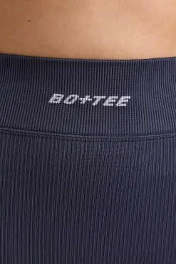 Oh Polly Petite | Leggings^Petite FlexiRib High Waist Leggings in Slate