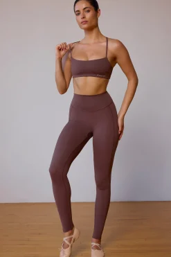 Oh Polly Petite^Petite Leggings in Taupe Brown TaupeBrown