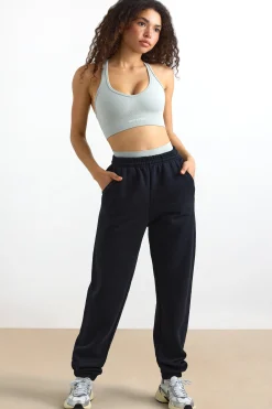 Oh Polly Women'S Clothing Sale - $65 And Under^Petite Mid-Rise Joggers in Black
