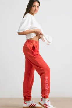 Oh Polly Petite^Petite Oversized Joggers in Red