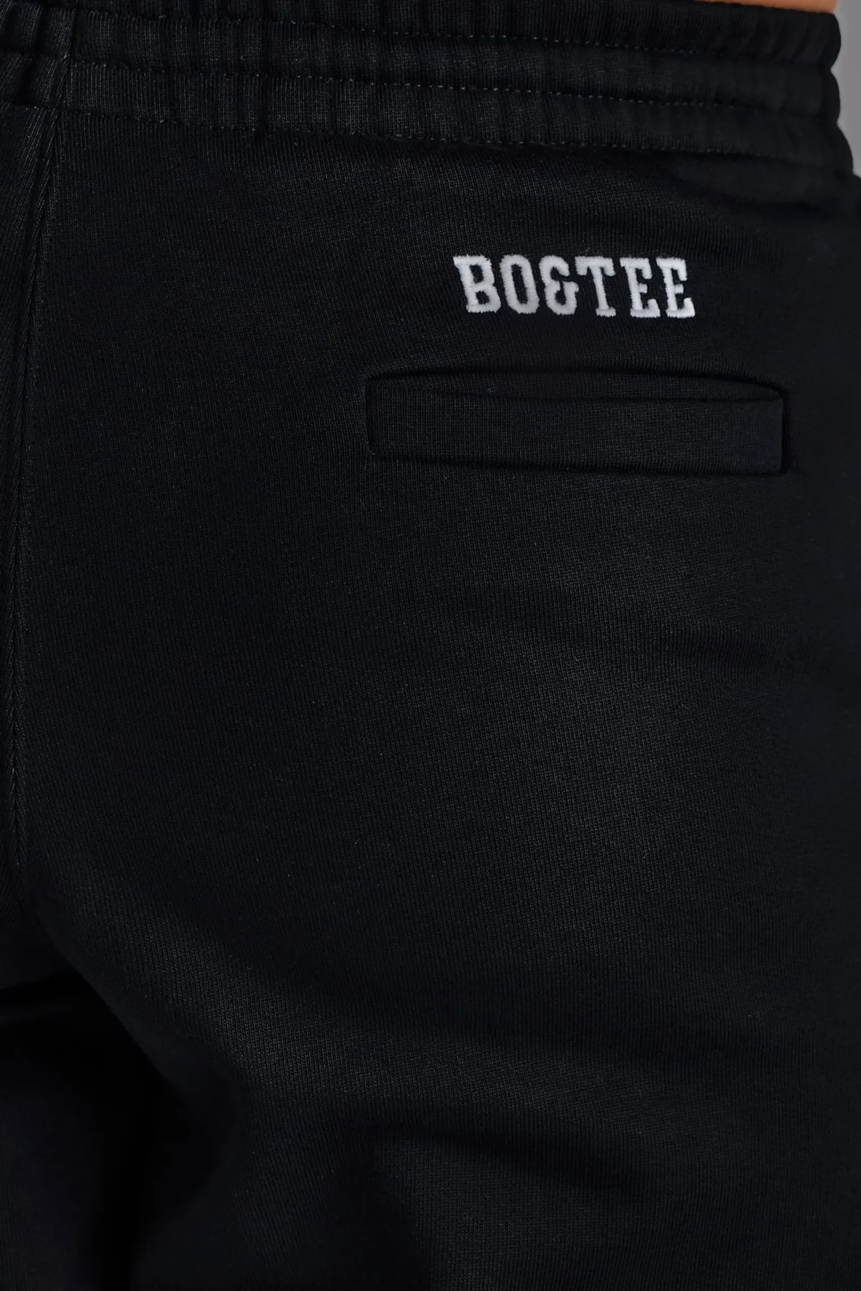 Oh Polly Tracksuits | Petite^Petite Relaxed Mid-Rise Joggers in Black